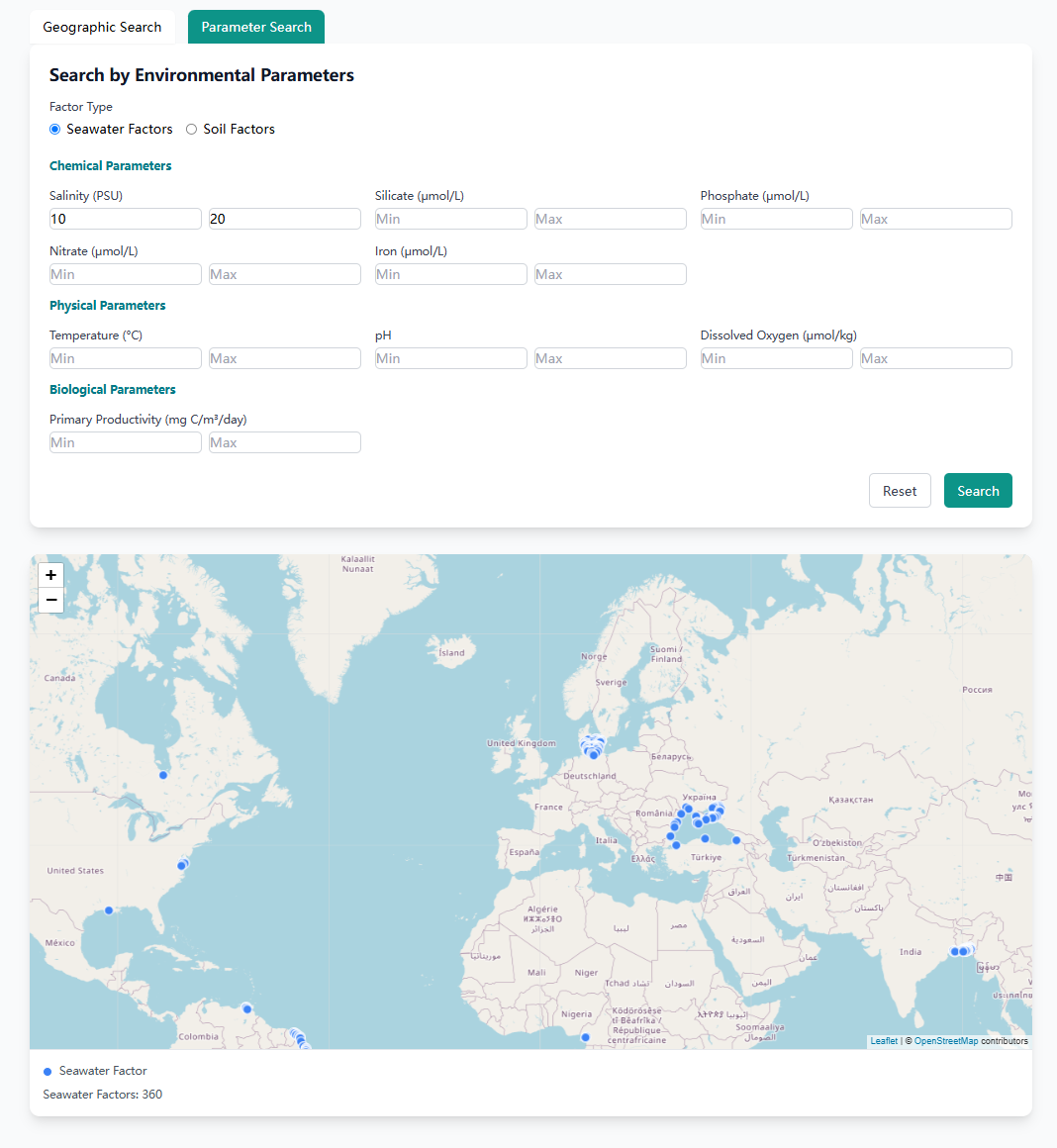 Parameter Search